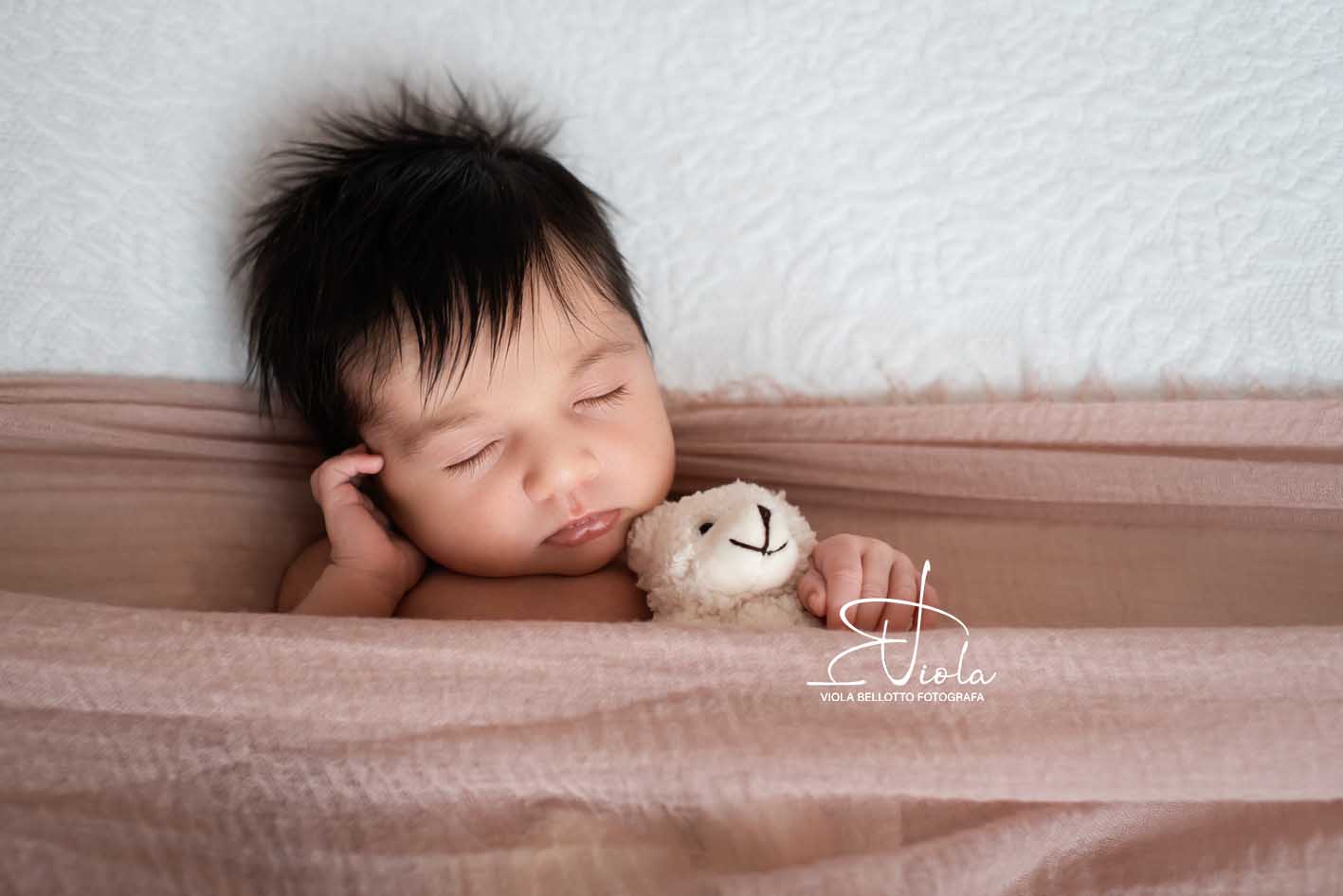 Set Tappetino Peluche A Forma Di Orso Per Fotografia Neonati – Cuscino Posizionatore Per Bimbi, Accessorio Morbido Per Studio Fotografico Infantile